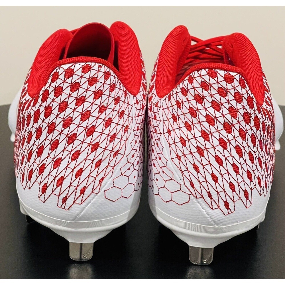 Men's 15 Nike Lunar Vapor Ultrafly Elite 2 Metal Baseball Cleats Red AO7946-161 - Picture 8 of 8